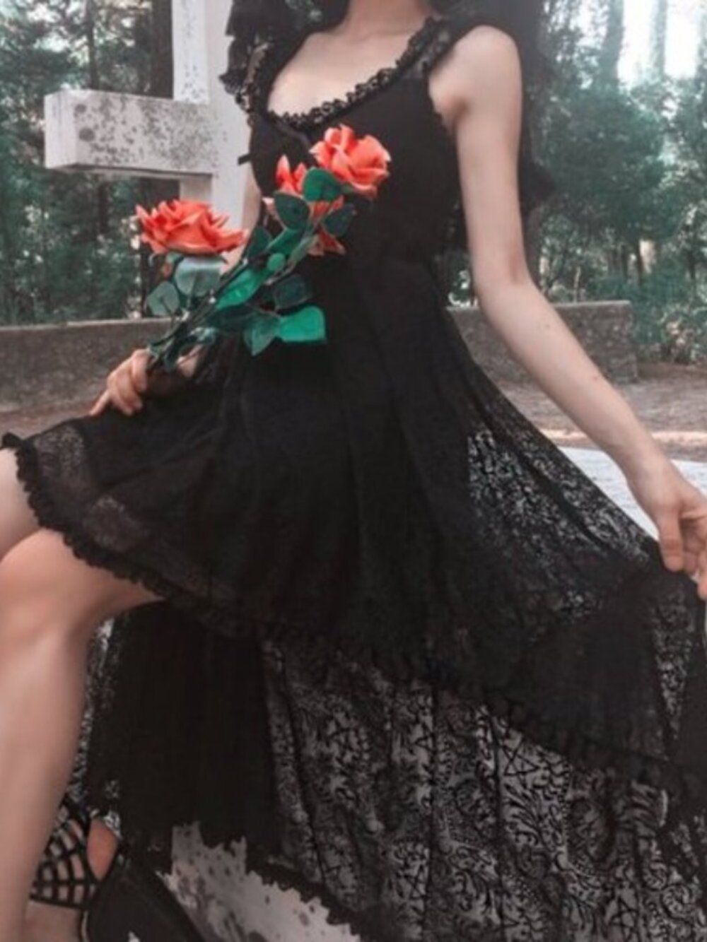 Killstar Willow Lace Maxi S Dress nwt - Picture 13 of 16